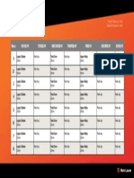 Mark Lauren Focus15 Training Schedule | PDF