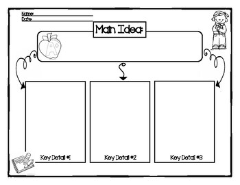 key details worksheet 2nd grade