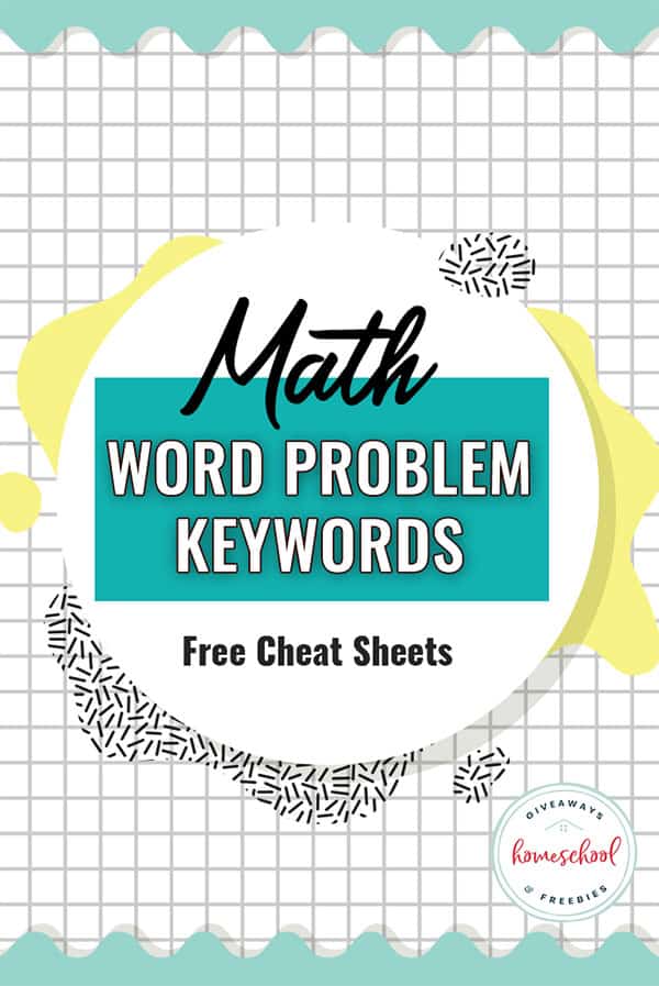 Teaching Math Word Problem Key Words (Free Cheat Sheet) Worksheets