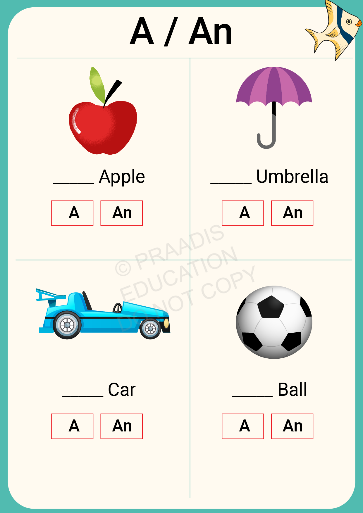 kg english worksheet pdf