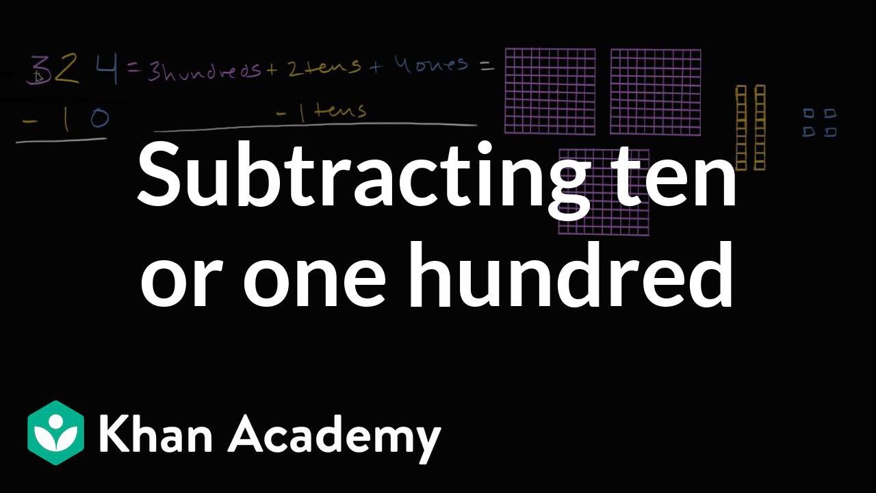 khan academy subtraction with regrouping
