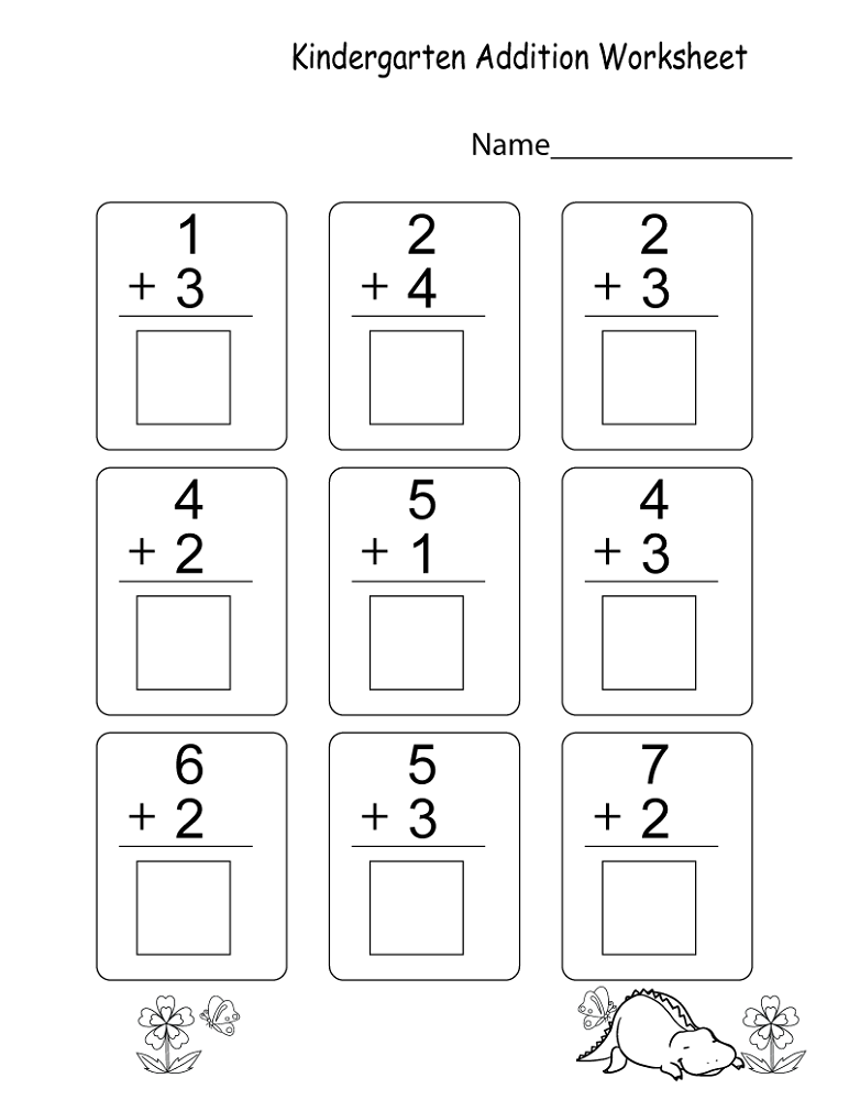 50-Page Beginning Math Ten Frame Worksheet Set DOWNLOAD, 50% OFF
