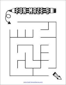 Simple Mazes - Free PDF Packet - Your Therapy Source