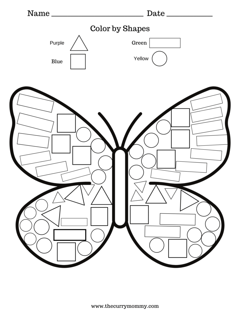 Free Printable Worksheets for Kids - The Curry Mommy