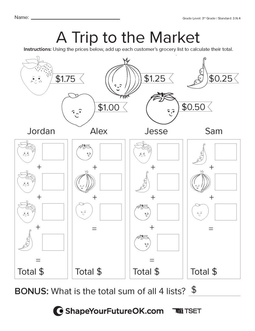 kids activities worksheet