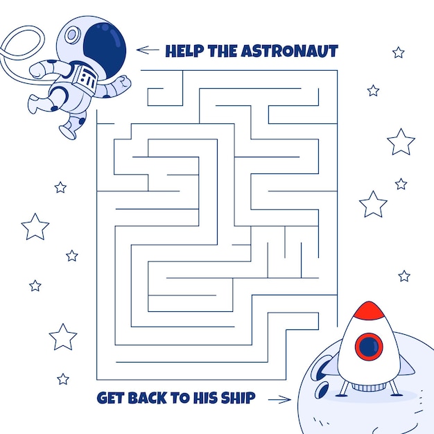 Maze Worksheet Images - Free Download on Freepik
