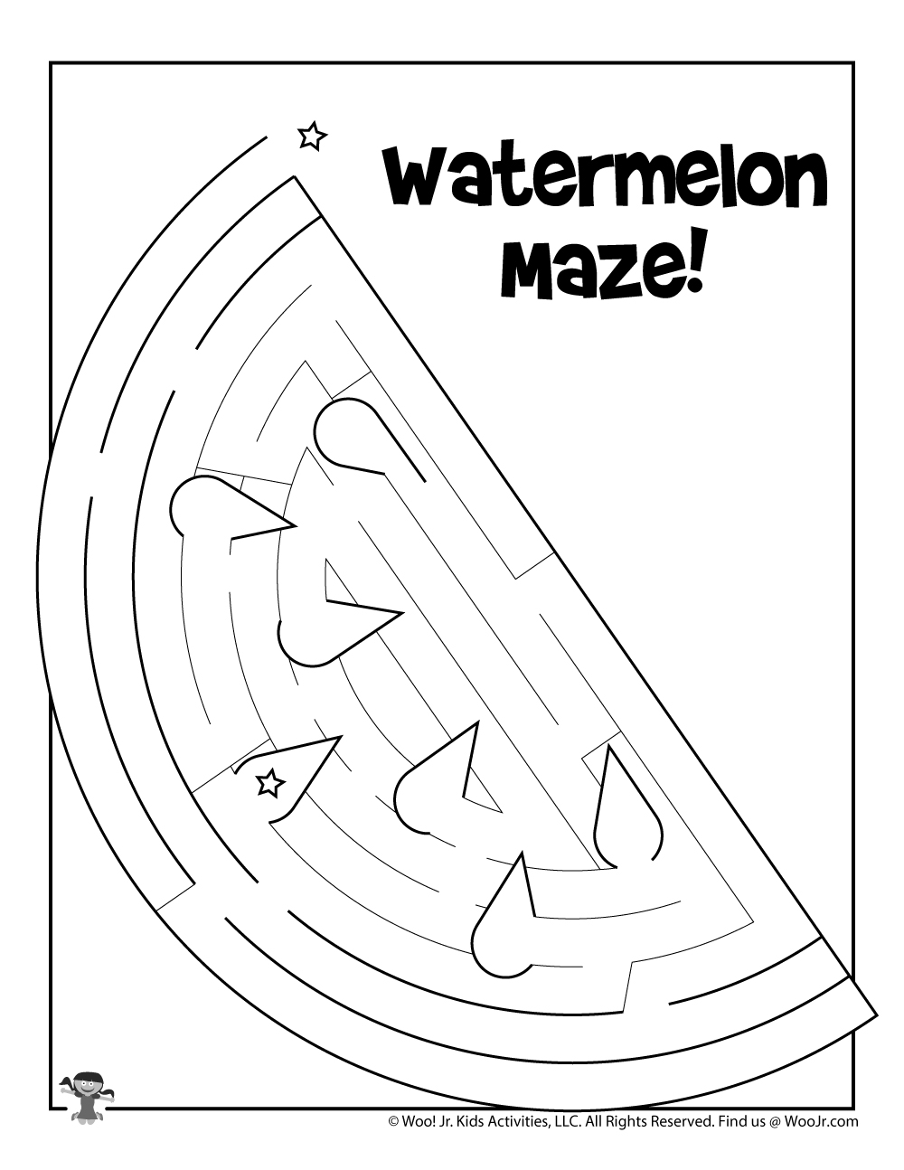 kids mazes worksheet