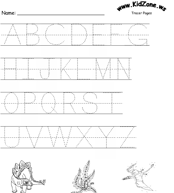 http://www.kidzone.ws/tracers/index.htm Make your own tracer page ...