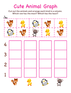 kinder graphing worksheet