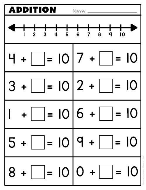 Kindergarten Worksheets - Kindergarten Mom