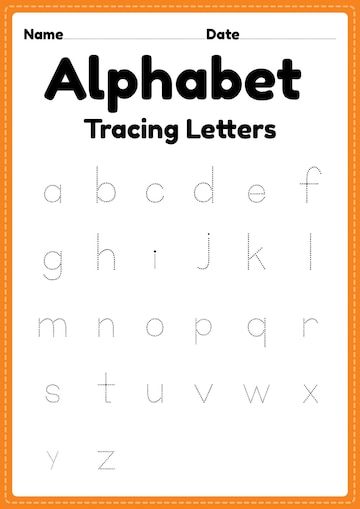 kindergarten alphabet printouts