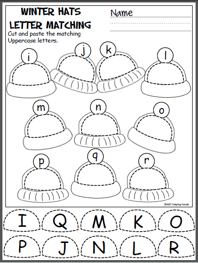 kindergarten alphabet printouts