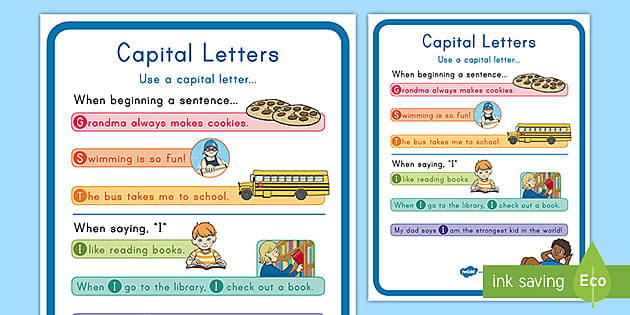 What are Capital Letters? | Teaching Capital Letters
