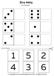 kindergarten cut and paste worksheet free