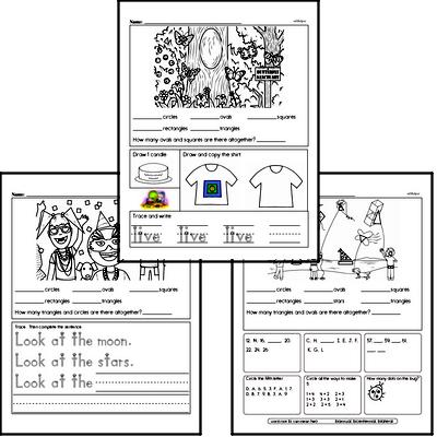 kindergarten enrichment worksheet