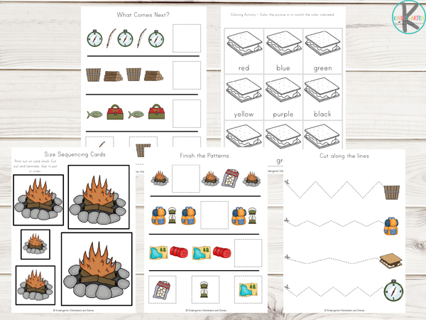 kindergarten enrichment worksheet