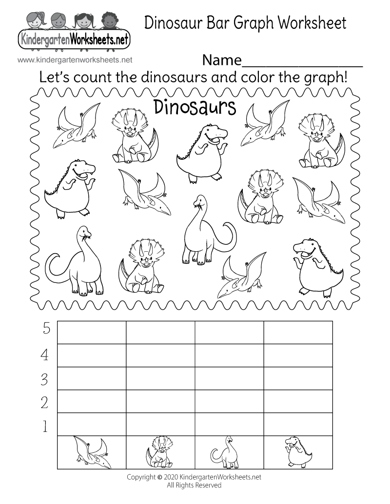 kindergarten graph worksheet