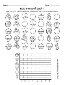 Free printable worksheets on graphs and charts.