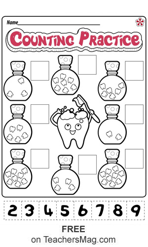 kindergarten health worksheet