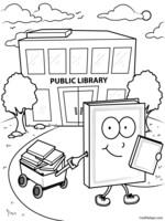 Library Activities and Library Cards - Theme Unit - Printables ...