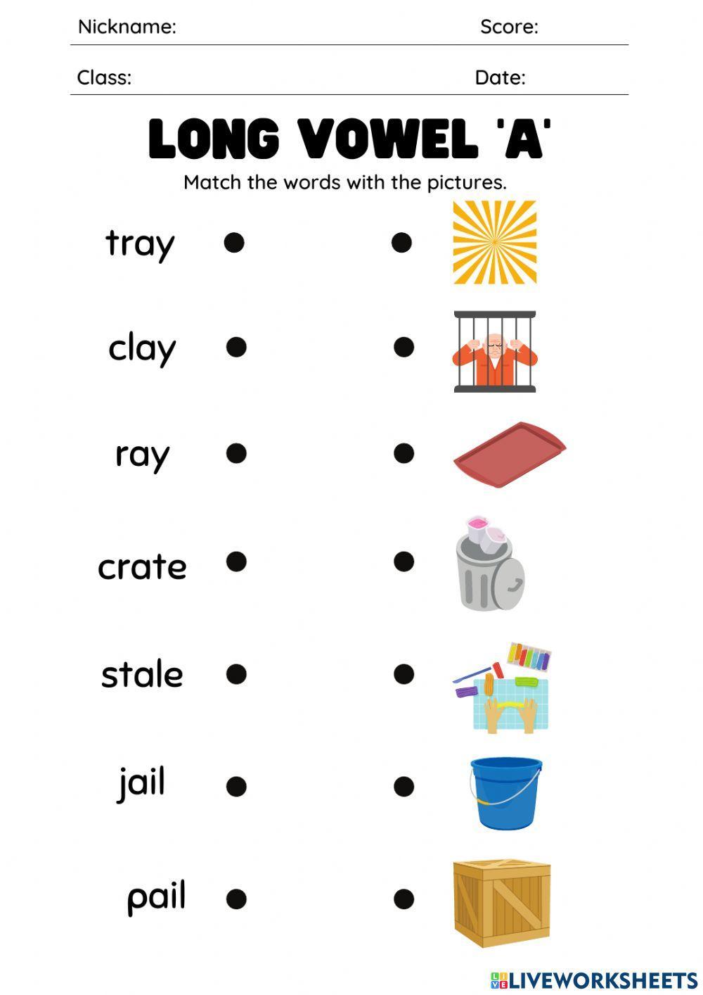 FREE Long A Sound Worksheet MyTeachingStation Worksheets Library FREE Long A Sound Worksheet MyTeachingStation Worksheets Library