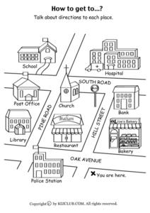 How to Get to... Worksheet for Kindergarten - 1st Grade | Lesson ...