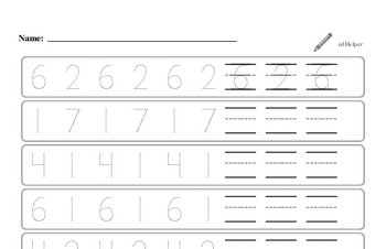 Kindergarten Patterns Worksheets - Number Patterns | edHelper.com