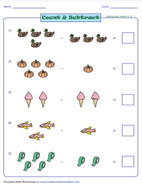 Kindergarten Math Worksheets