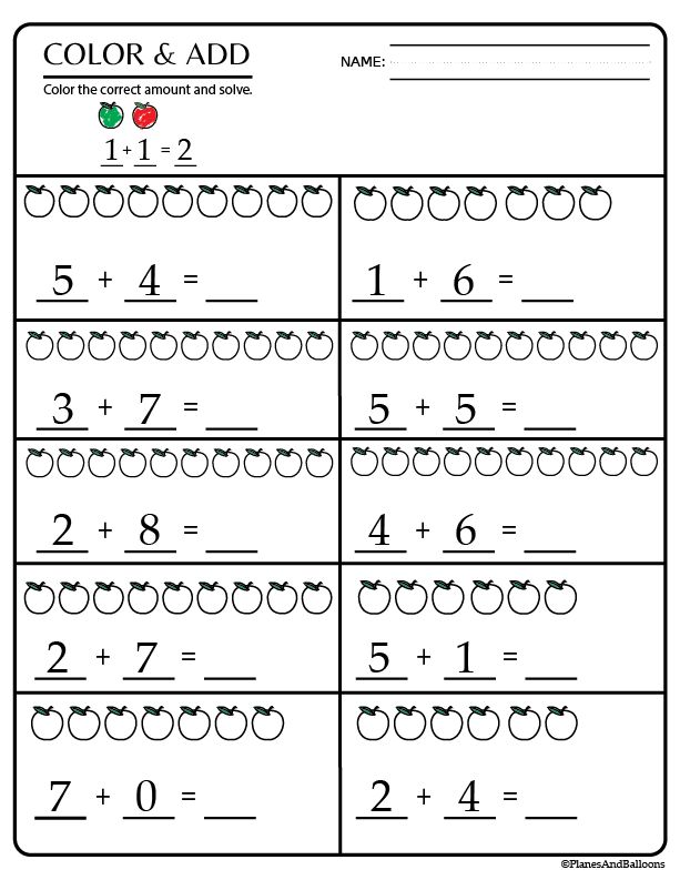 15+ Kindergarten Math Worksheets PDF Free | Kindergarten math ...