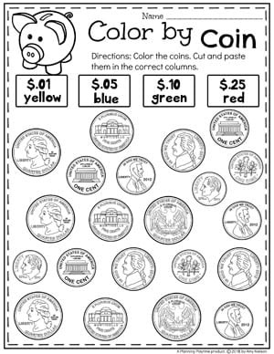 Money Worksheets - Planning Playtime