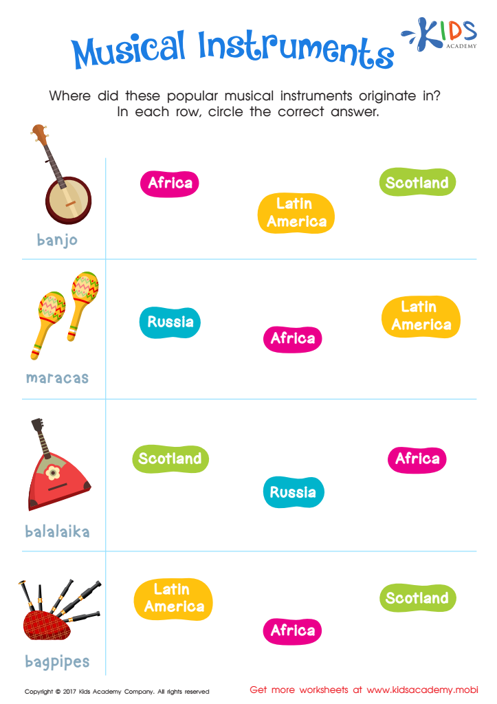 Musical Instruments Printable: Free Social Studies Worksheet for Kids - Worksheets Library musical-instruments-printable-free-social-studies-worksheet-for-kids-worksheets-library