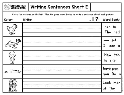 Kindergarten Phonics Worksheets -Worksheets Library