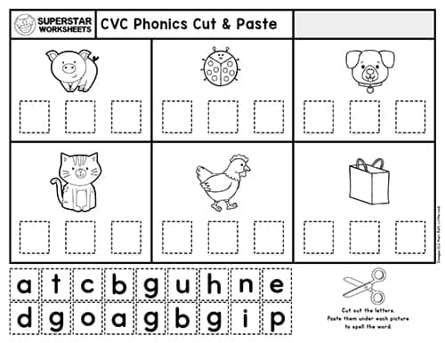 Kindergarten Phonics Worksheets -Worksheets Library