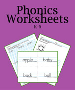 190+ Printable Phonics Worksheets ⭐ PDF Teaching Phonics Activities