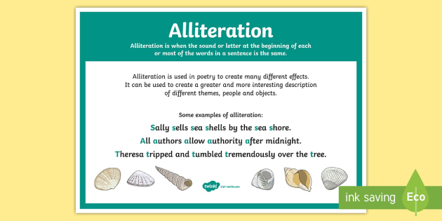 kindergarten poems with alliteration