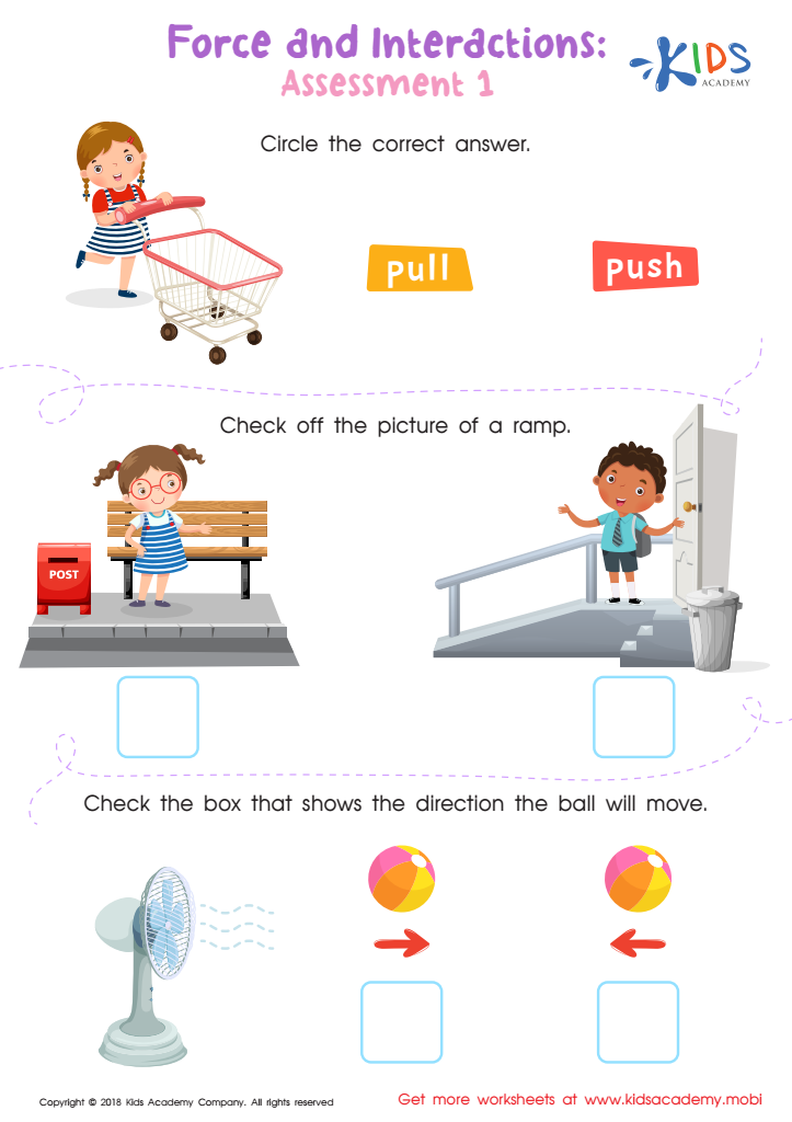 kindergarten science worksheet free