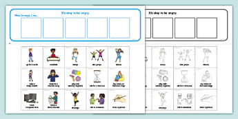kindergarten social skills worksheet