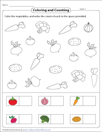 Sort and Count Worksheets