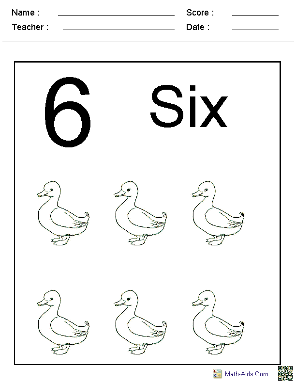 Kindergarten Worksheets | Dynamically Created Kindergarten Worksheets