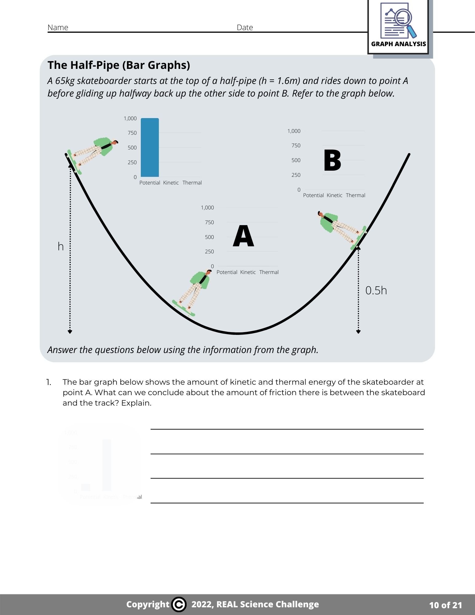 Kinetic and Potential Energy - Practice Worksheets - Digital Version