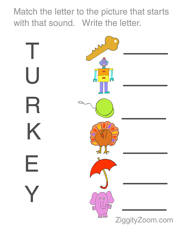 Kindergarten Worksheets Archives -