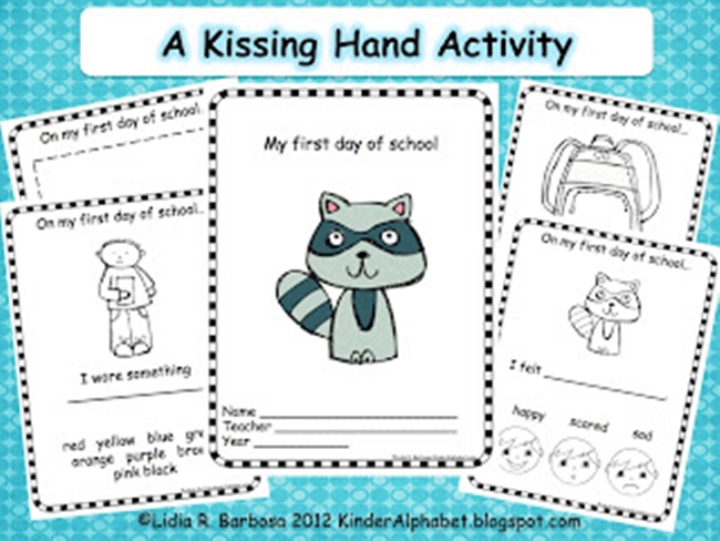27 Kissing Hand Freebies and Teaching Resources - KindergartenWorks