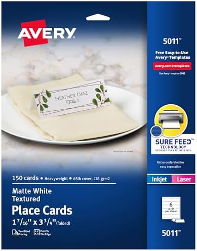 Brown Kraft Tent Cards | Table Card | Apprintable
