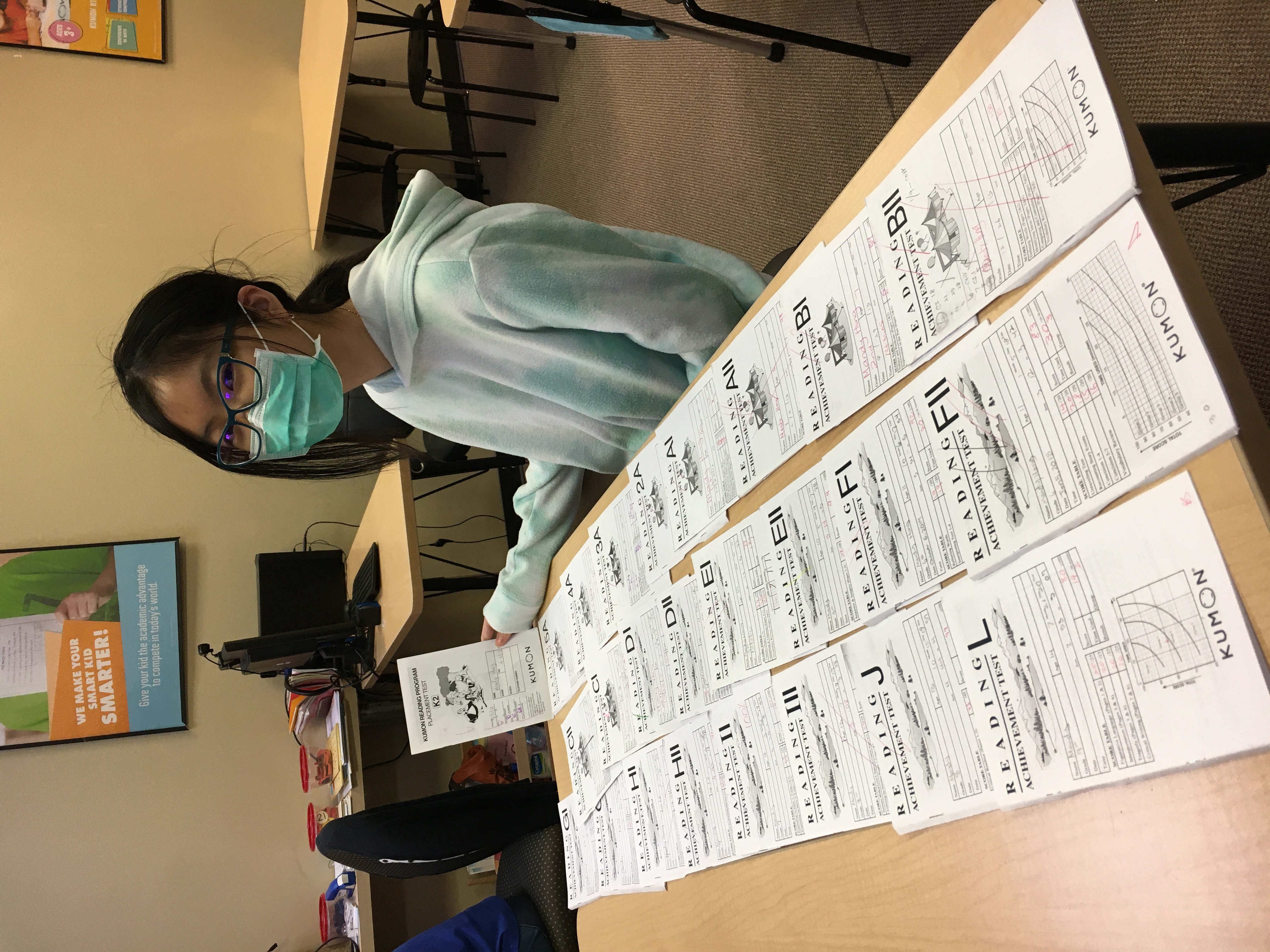 kumon level i math test