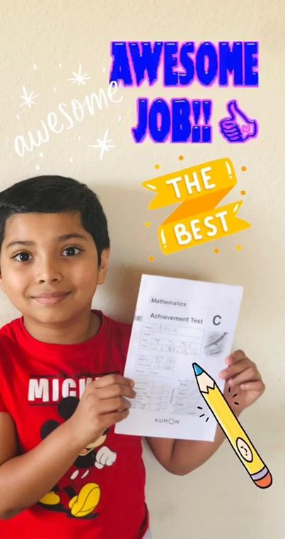 kumon level i math test
