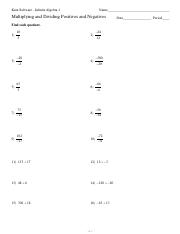 Distributive Property 1 - Kuta Software - Infinite Algebra 1 Name ...