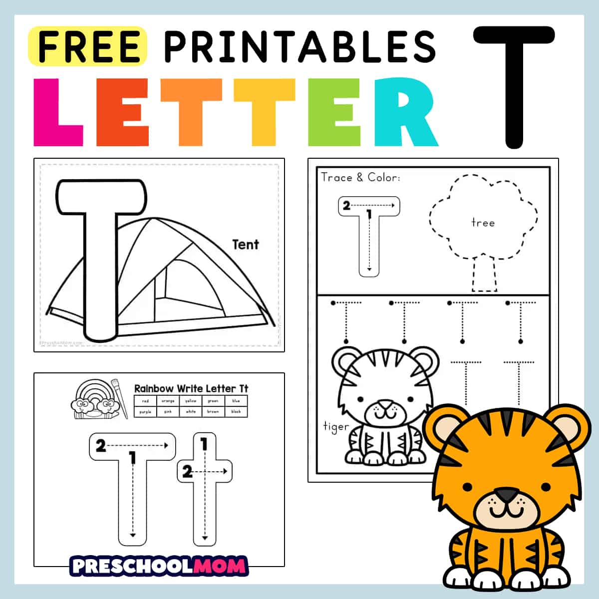 l worksheet for preschool