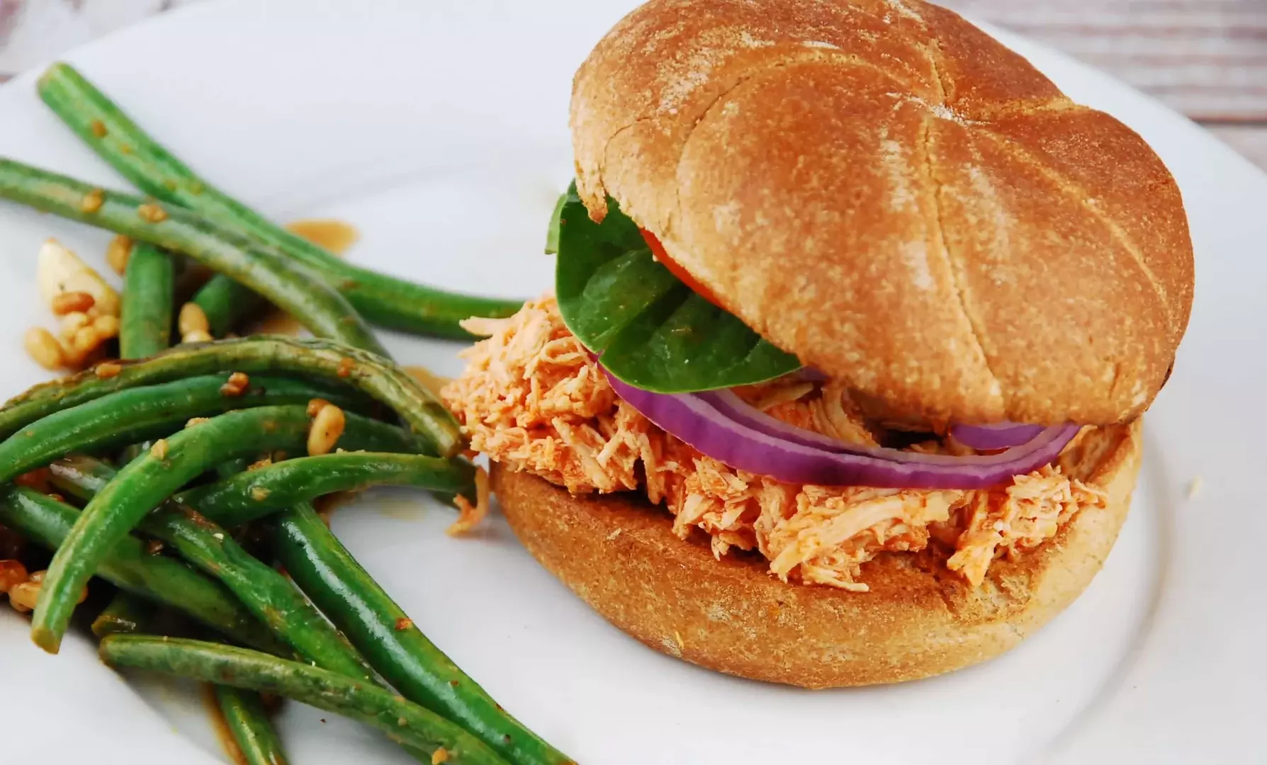 Crockpot Buffalo Chicken Sandwich Recipe