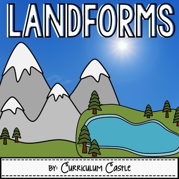 Landforms Activities &  Printables