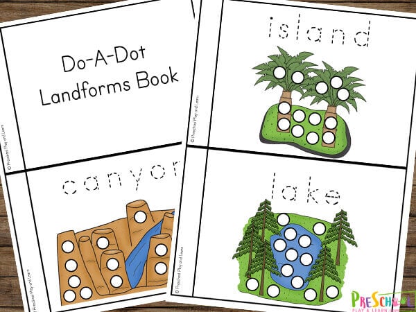 landform printables